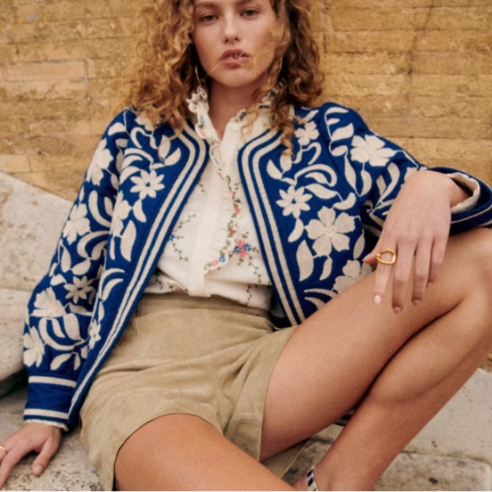 Sezane Ewan Jacket, size 2, NWT